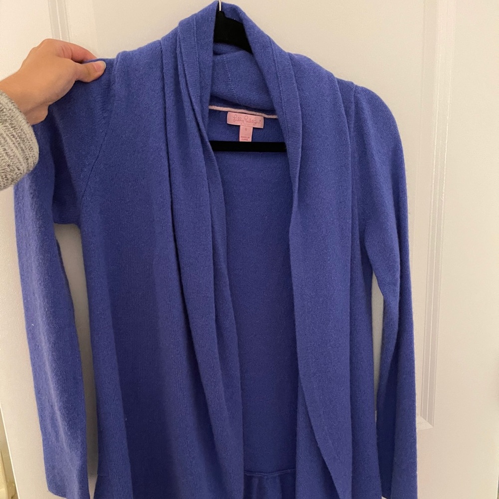 Lilly Pulitzer blue cardigan